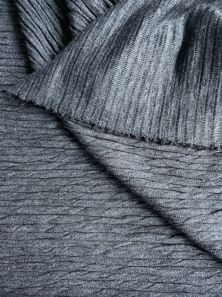 Plissée Knit Grey