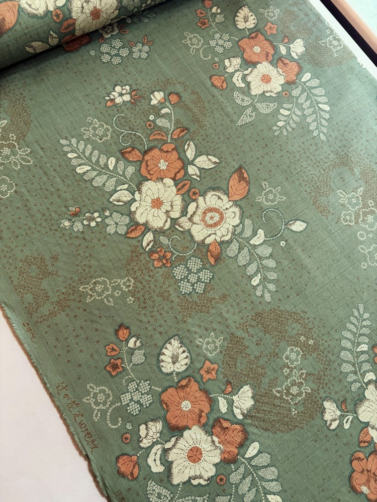 Kobayashi - Blumenstrauß & Kanoko - schilfgrün