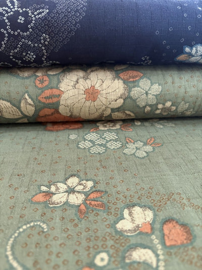 Kobayashi - Blumenstrauß & Kanoko - dunkelblau