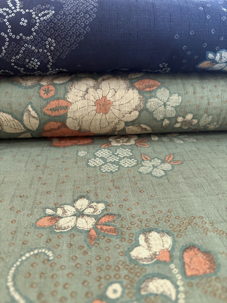 Kobayashi - Blumenstrauß & Kanoko - dunkelblau