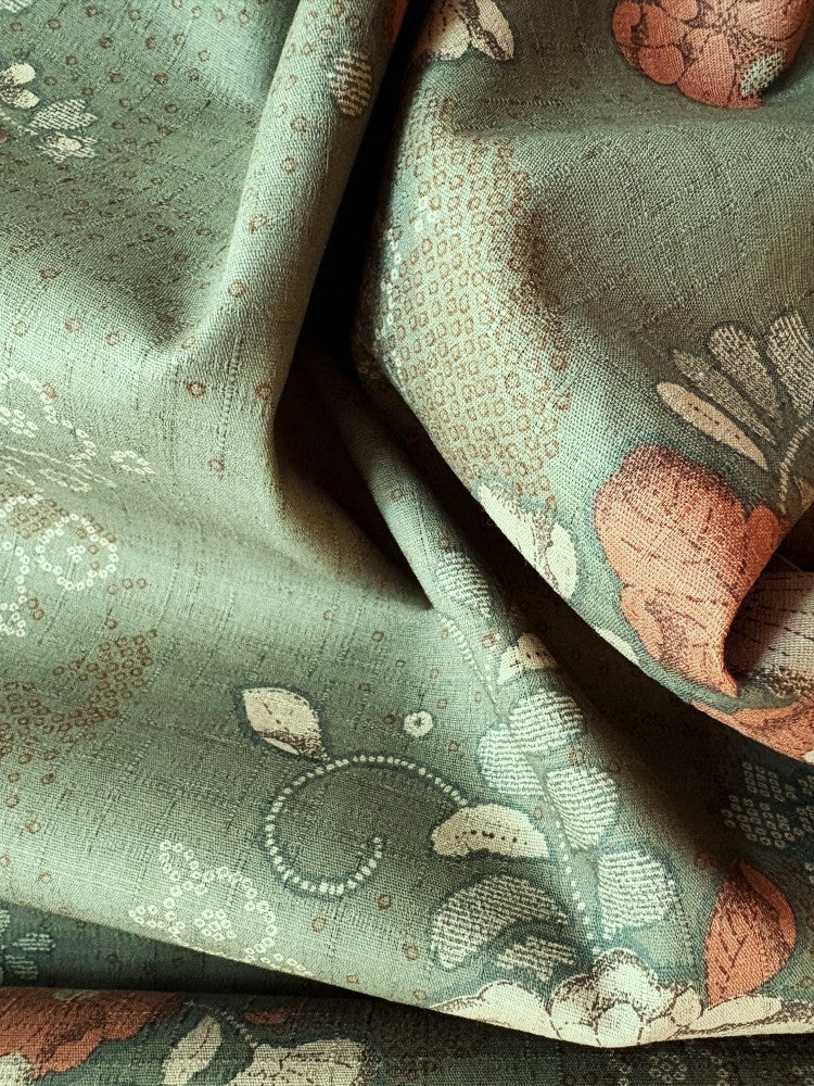 Kobayashi - Blumenstrauß & Kanoko - schilfgrün