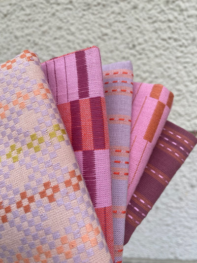 Fableism - Swedish Holiday - Astrid Weave Red Pink