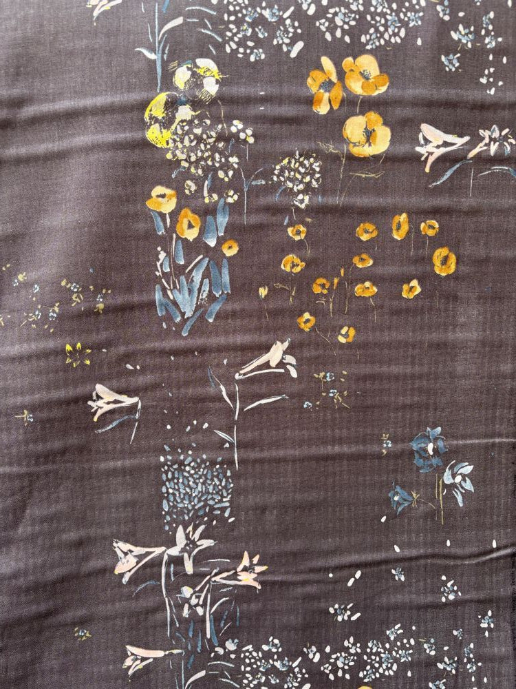 Kokka Nani Iro - PAL Anthrazit – Organic Cotton