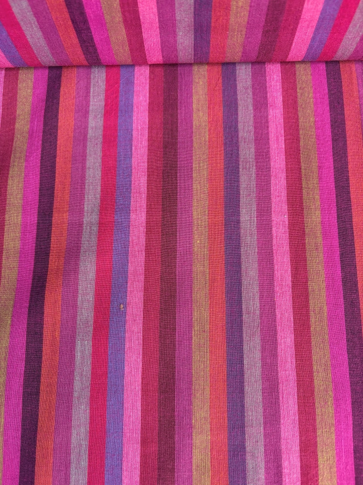 Kaffe Fassett Shot Cotton – Woven Stripes Wine