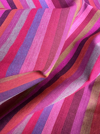 Kaffe Fassett Shot Cotton – Woven Stripes Wine