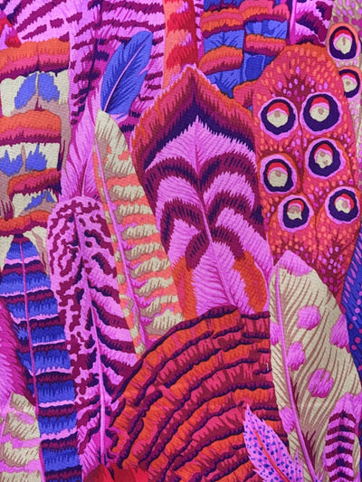 Kaffe Fassett Collective Feathers- red