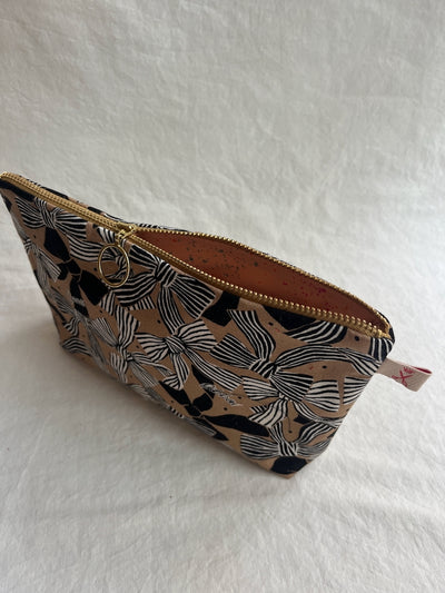 Kosmetiktasche Ribbon & Bows – Caramel