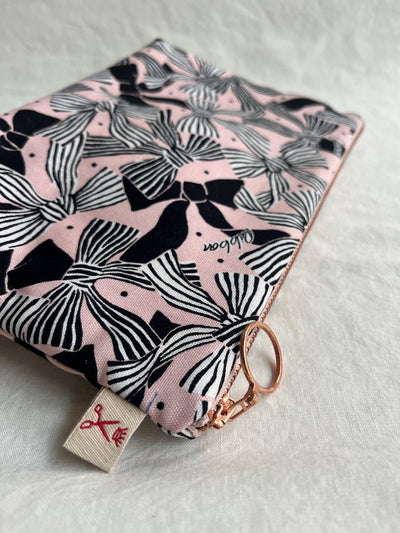 Kosmetiktasche Ribbon & Bows – Rosé