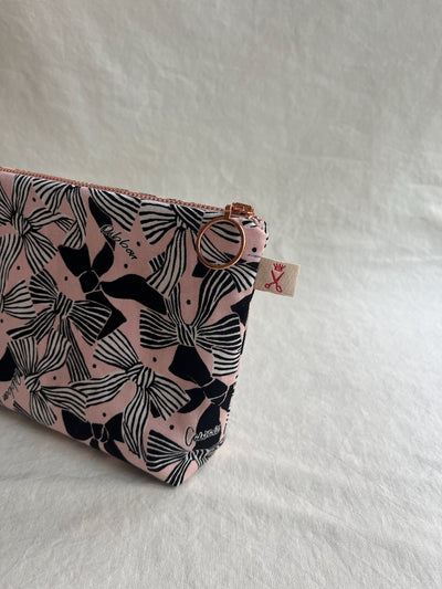Kosmetiktasche Ribbon & Bows – Rosé