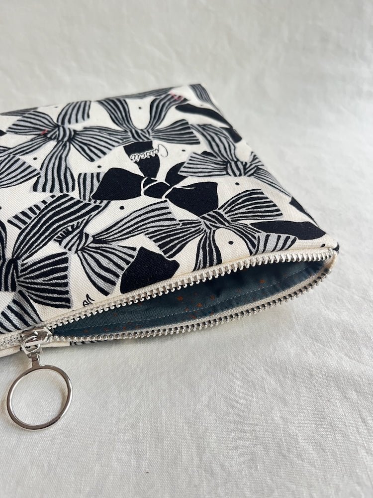 Kosmetiktasche Ribbon & Bows – White