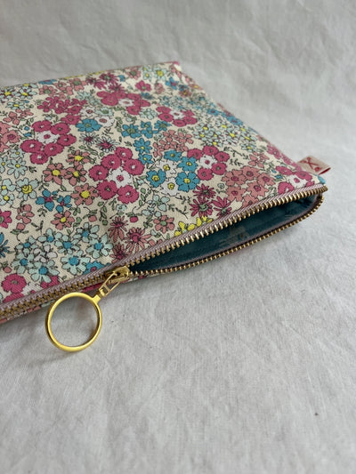 Kosmetiktasche Flowers – Pink