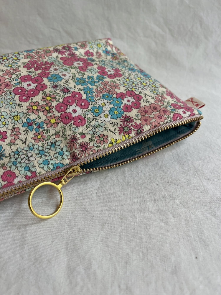 Kosmetiktasche Flowers – Pink