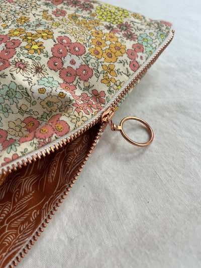 Kosmetiktasche Flowers – Yellow