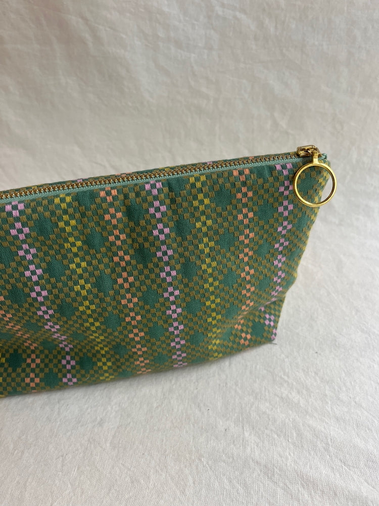 Nähkit – Kosmetiktasche L, Fableism Melon/Midsommar