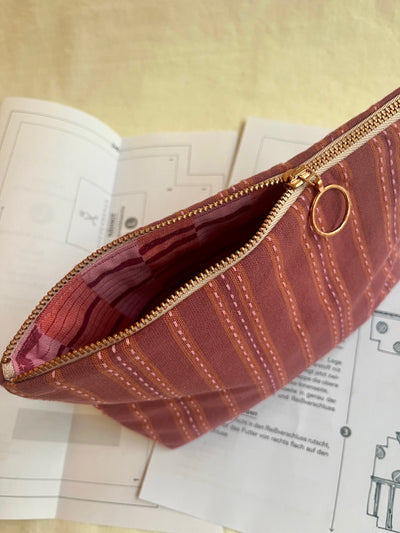 Nähkit – Kosmetiktasche L, Fableism Berry/Blackberry