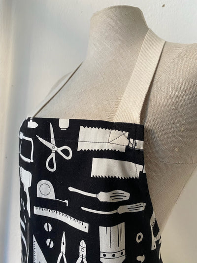 Schürze DIY – Schwarz