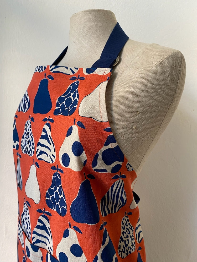 Schürze Safari Pears - Orange