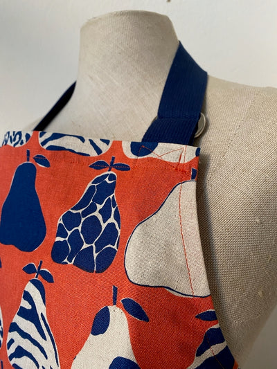 Schürze Safari Pears - Orange