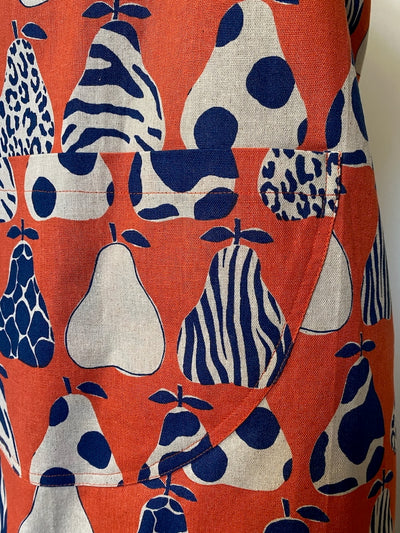 Schürze Safari Pears - Orange