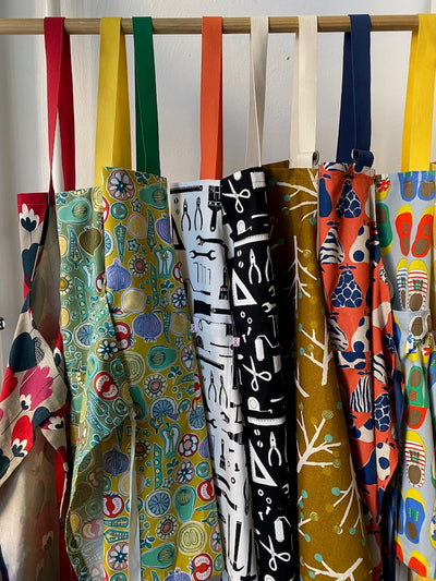 Schürze Zweige – Curry