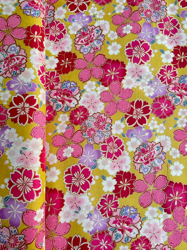 Kokka Sakura Gold – Gelb