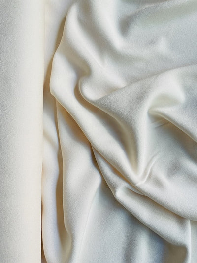 Mind the Maker Vera Crepe – Solid Creamy White
