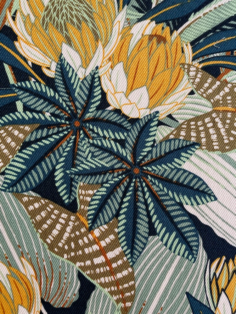 Seeyouatsix Canvas Twill – Pineapple Ground