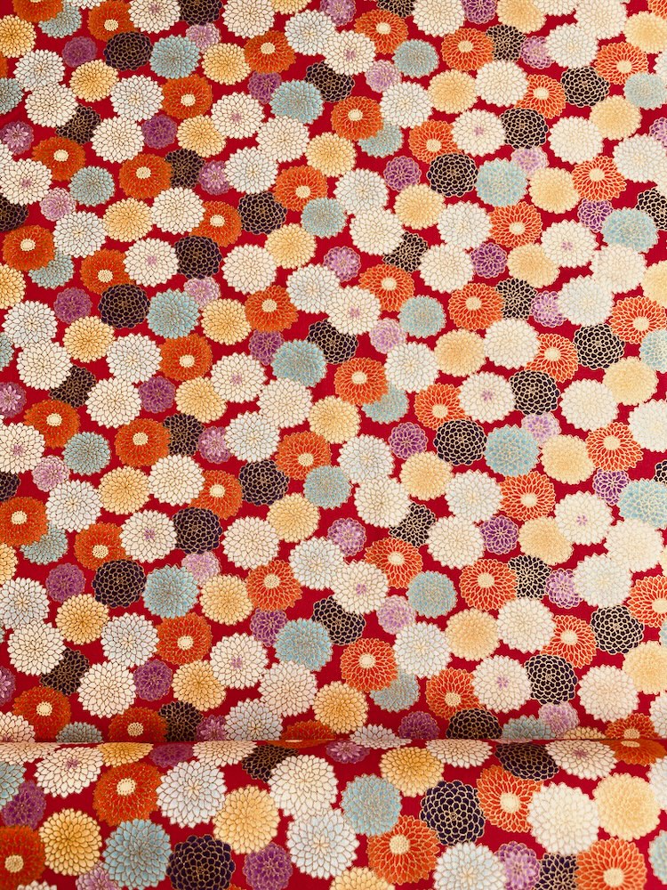 Dahlias Rot – Gold