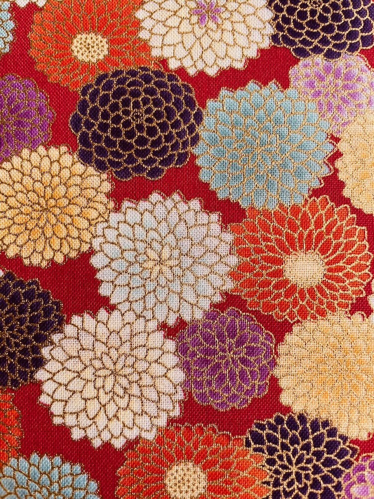 Dahlias Rot – Gold