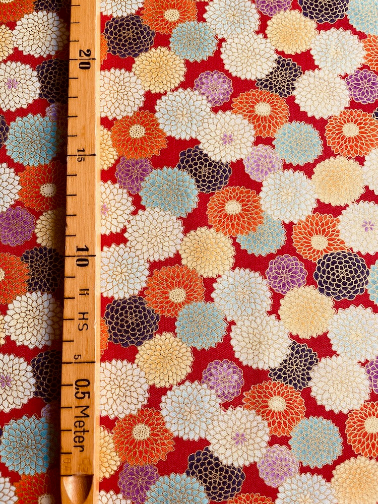 Dahlias Rot – Gold