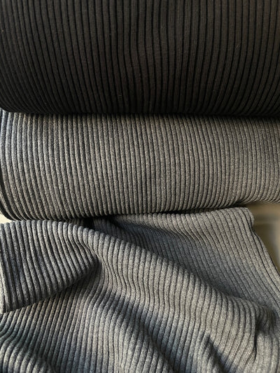 Bündchen Heavy Rib Grey