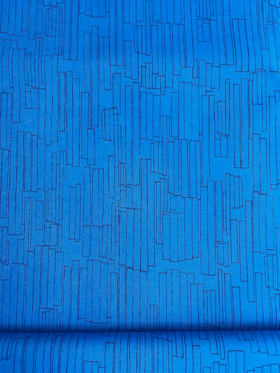 Carolyn Friedlander Kept Linear Blocks – Blue