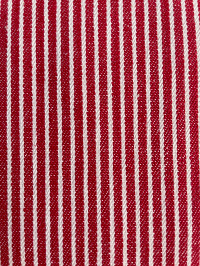 Jeans Streifen Fein – Rot