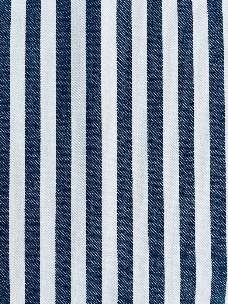 Jeans Streifen Breit – Blau