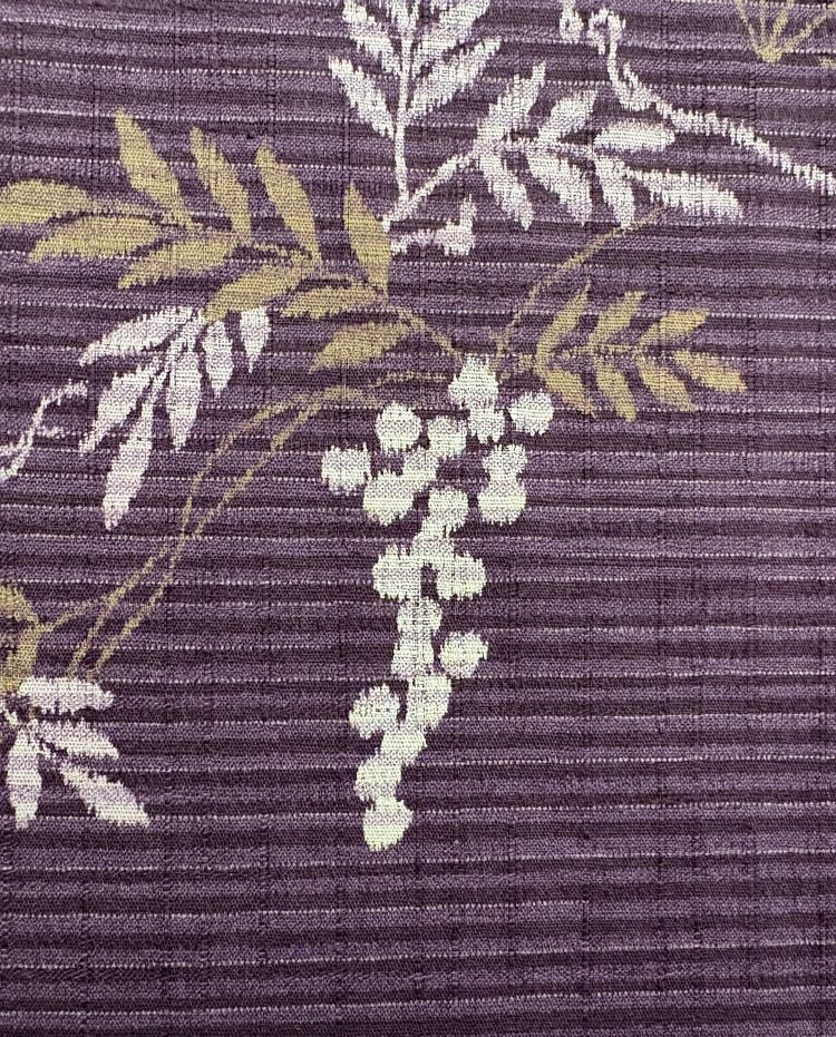 Kobayashi - Asanoha & Ranken - Aubergine