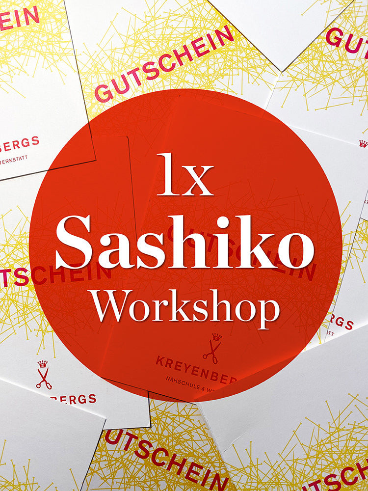 Gutschein 1 x Sashiko Workshop | Papier