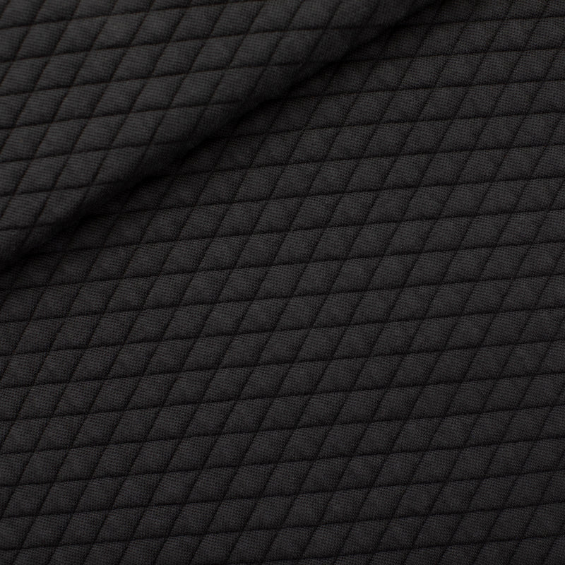 Seeyouatsix Quilted Piqué Knit – Black