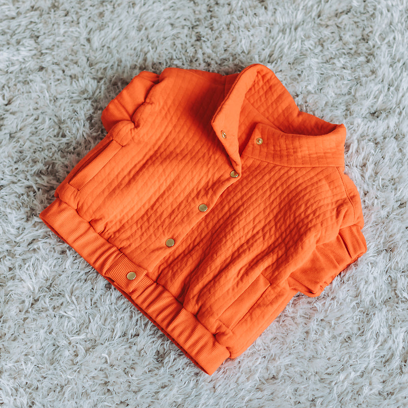 Seeyouatsix Quilted Knit – Flame