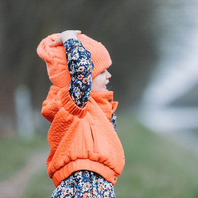 Seeyouatsix Quilted Knit – Flame