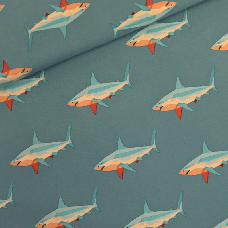 Seeyouatsix French Terry – Sharks