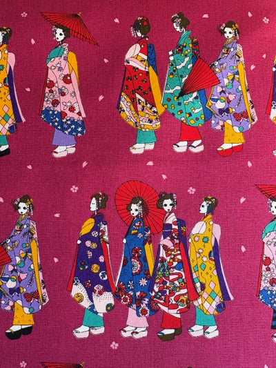 Geishas purpur