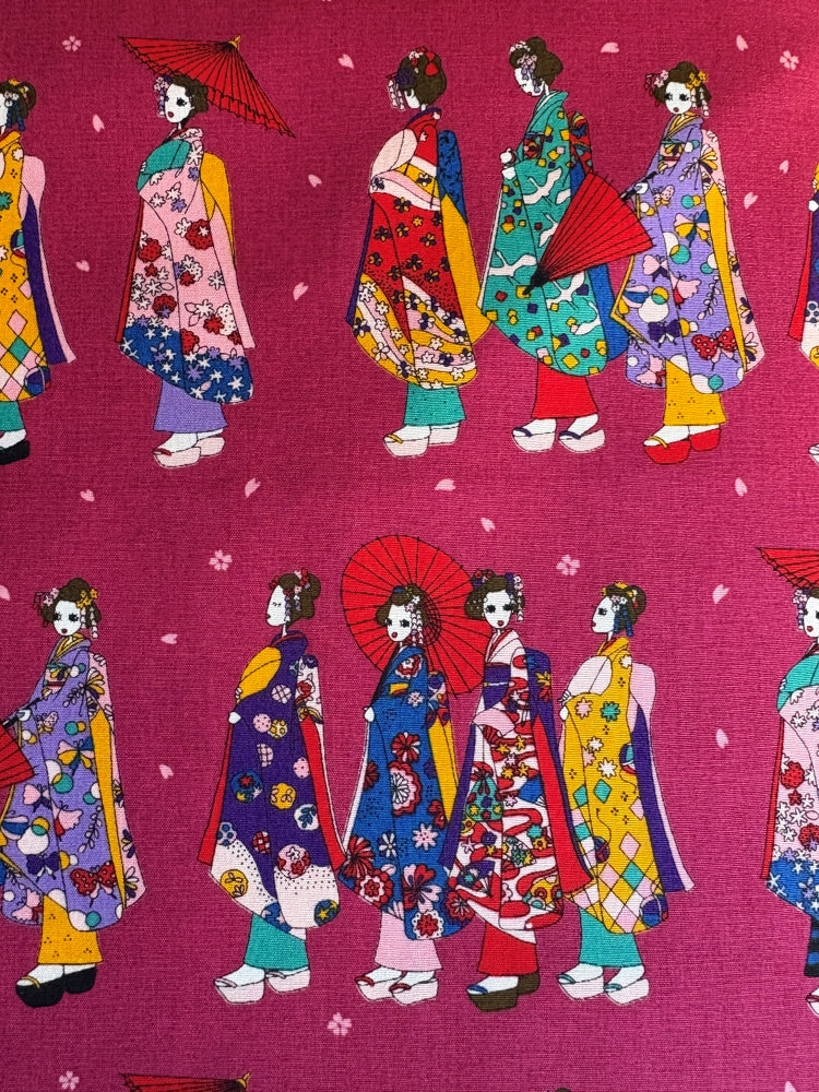 Geishas purpur