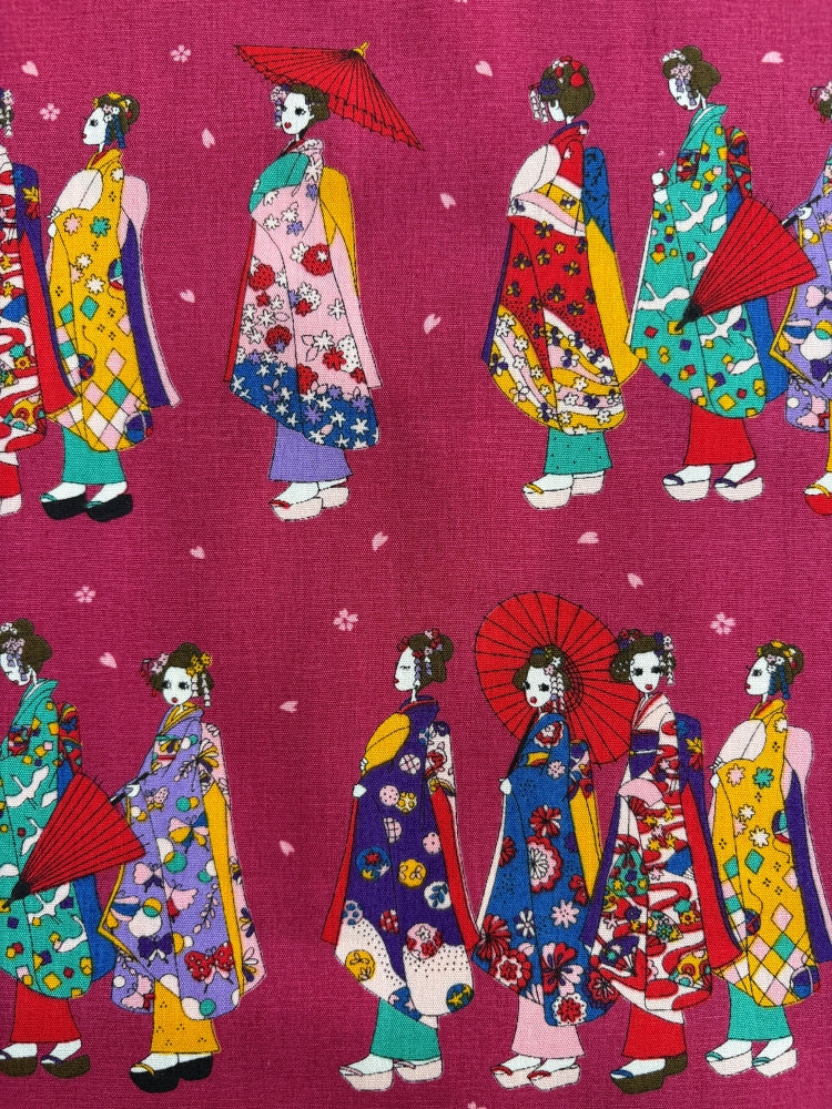 Geishas purpur