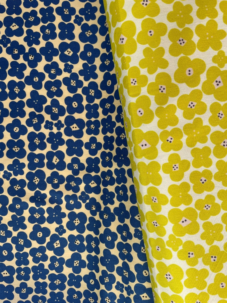 Kokka Linnea Pop Flower - yellow