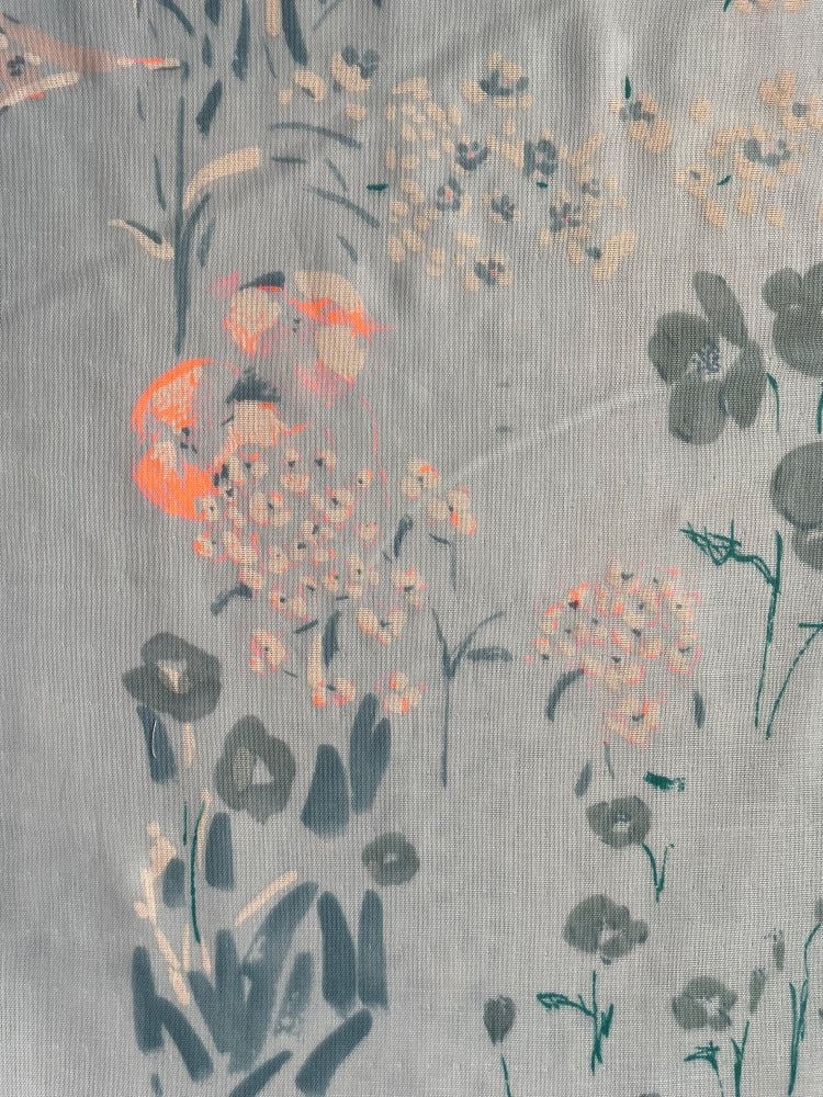 Kokka Nani Iro - PAL Light Blue – Organic Cotton