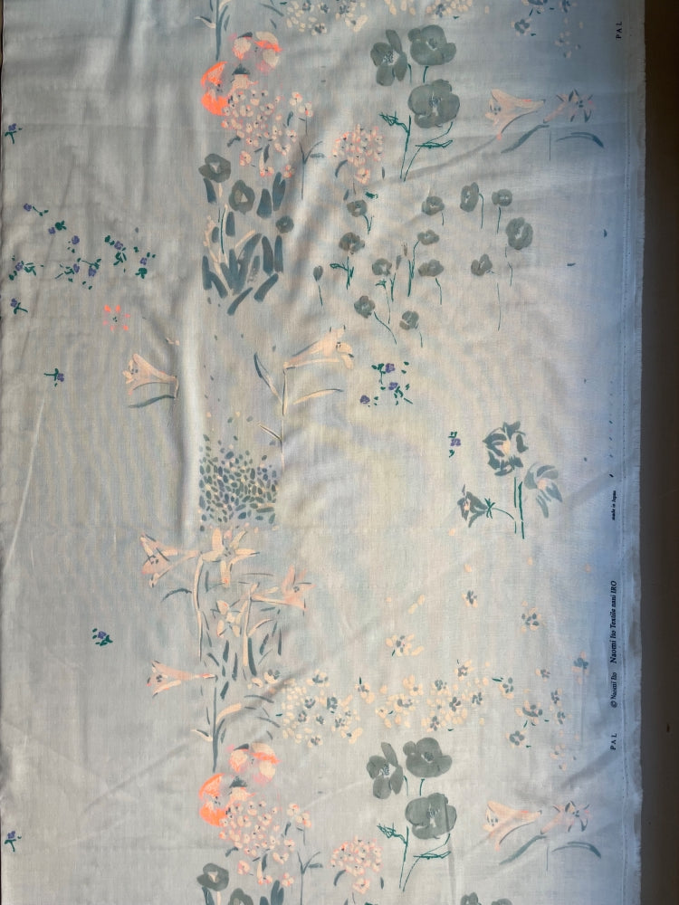 Kokka Nani Iro - PAL Light Blue – Organic Cotton