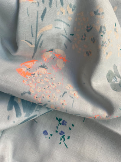 Kokka Nani Iro - PAL Light Blue – Organic Cotton