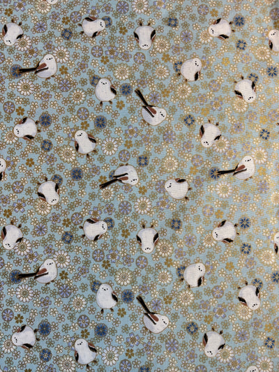 Shima Enaga - Gold/ Himmelblau