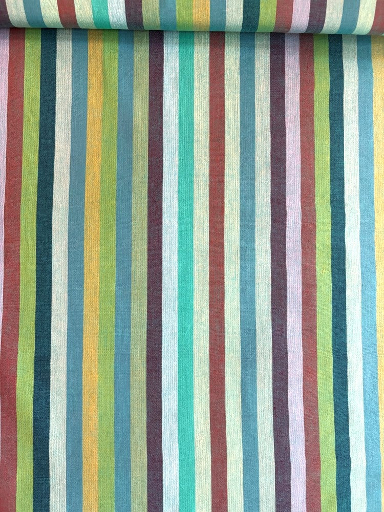 Kaffe Fassett Shot Cotton – Woven Stripes Azure