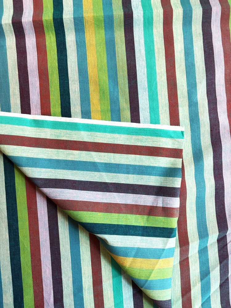 Kaffe Fassett Shot Cotton – Woven Stripes Azure